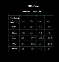 Cross-border New Arrival Infant Trousers Solid Color Rib Fabric Suit