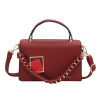Chain Shoulder Crossbody Bag Handheld Small Square Bag