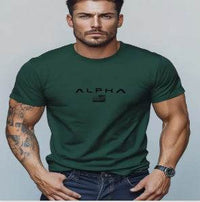 Men's Fitness T-shirt Sports Short-sleeved Top