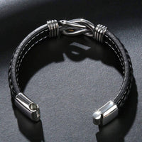 European And American Handmade Titanium Steel Punk Men