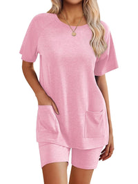 Breathable Home Sportwear Casual Slimming Two-Piece Set