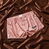 Men's Ice Silk Solid Color Home Leisure Shorts