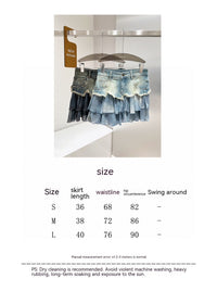 Stitching Denim A- Line Overall Dress Slimming