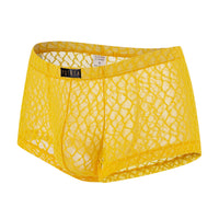Men's Boxers  Transparent Lace Pocket Underwear