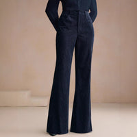 Slimming High-Waist Womens Casual Trousers
