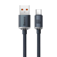 Crystal Shine Series Fast Charging Data Cable USB To Type C 100W