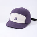 Men's Patchwork Adjustable Triangular Lettered Flat Brim Sunshade Quick-drying Soft Top Versatile Casual Baseball Cap For Outdoor Sports, Mountain Climbing, Outings, Shopping