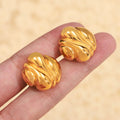 Geometric Asymmetric Design Titanium Steel Ear Studs