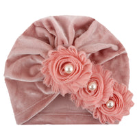 Baby Solid Color Flower Hat