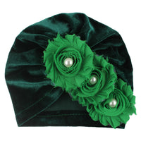Baby Solid Color Flower Hat