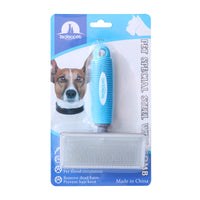 Fashion Comfortable Plastic Handle Pet Needle Comb