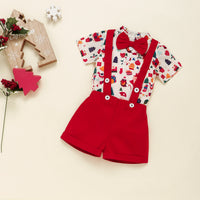 Fashion Two-piece Suit Children's Gentleman Suit