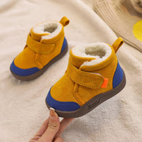 Winter Plus Velvet Toddler Boys Soft-soled Non-slip Cotton Shoes