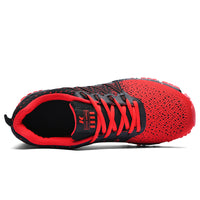 Men's Breathable Lightweight Flying Knit Shoes Sports Casual Shoes