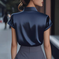 Womens Stylish French-style Shirt That Flatters Your Figure And Exudes Youthful Energy