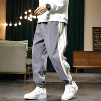 Men's Spring And Autumn Large Collar Pants