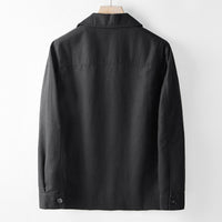 Slim Casual Thin Cotton Linen Suit Coat