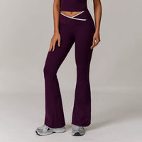 Women's Skinny Yoga Pants Micro-pull Cross High Waist