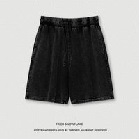 Summer American-style Washed Casual Shorts