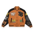 Fashion Casual Printed Polyester Sweater