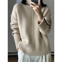Sophisticated And Uniquely Designed Thickened Loose-fit Cozy Sweater