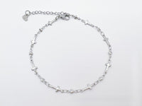 European And American Style Fashion Special-interest Stainless Steel Anklets Love Anklet Multi-style Ins