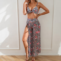 Swimsuit Women's Bikini Pants Three-piece Suit