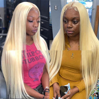 Women's Mid-length Straight Waist-length Wig Headgear