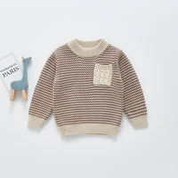 Korean Style Children's Long Sleeve Pullover Fashion Jacket