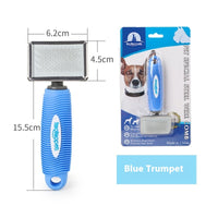 Fashion Comfortable Plastic Handle Pet Needle Comb