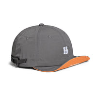 Color-block Quick-dry Embroidered Letter B Wide-brimmed Sun-protective Adjustable Trendy Casual Baseball Cap For Shopping And Daily Outings