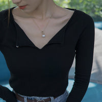 Inner Wear Fashion Bottoming Shirt High-grade Shoulder Top