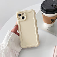 Cream Wind Phone Case Solid Liquid