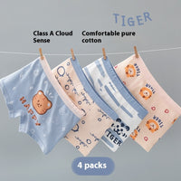 Boys' Cotton Printing Boxer Shorts