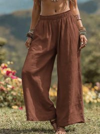Women's Fashionable Loose Casual Wide-Leg Pants