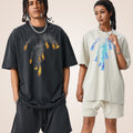 High Street All-matching Loose Casual Cotton Short Sleeve
