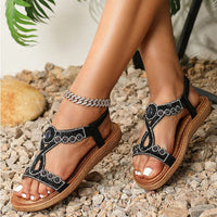 Frosted Bohemian Sandals Women's Summer