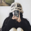 Autumn And Winter Warm Hand Knitted Wool Fisherman Hat