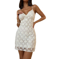 Slim-fit Strap Elegant Dress Womens Fashion
