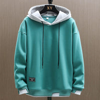 Casual Street Fake Two-piece Casual Sweatshirt Jacket Men
