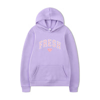 New Letter Printed Boys' Hooded Sweater