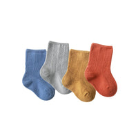 Baby  Autumn New Style Non-tight Leg Socks Pure Color