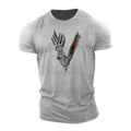 Men's Simple Printing Casual Sports Short Sleeve