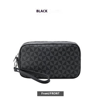 All-matching Printed Clutch Personalized Business Hand-held Bag Clip Wallet
