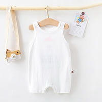 Baby Sleeveless Strap Pants Romper