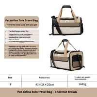 Cat Bag Portable One-shoulder Pet Air Tote