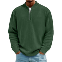 Digital Print Casual Sports Men's Zip-up American Retro