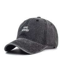 Washed Cotton Printed Hat Old Dad Hat