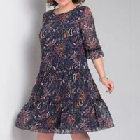Fashionable Casual Printed Dress New Style