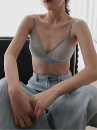 Women's Enlarged Chest Underwear Gathered Without Trace